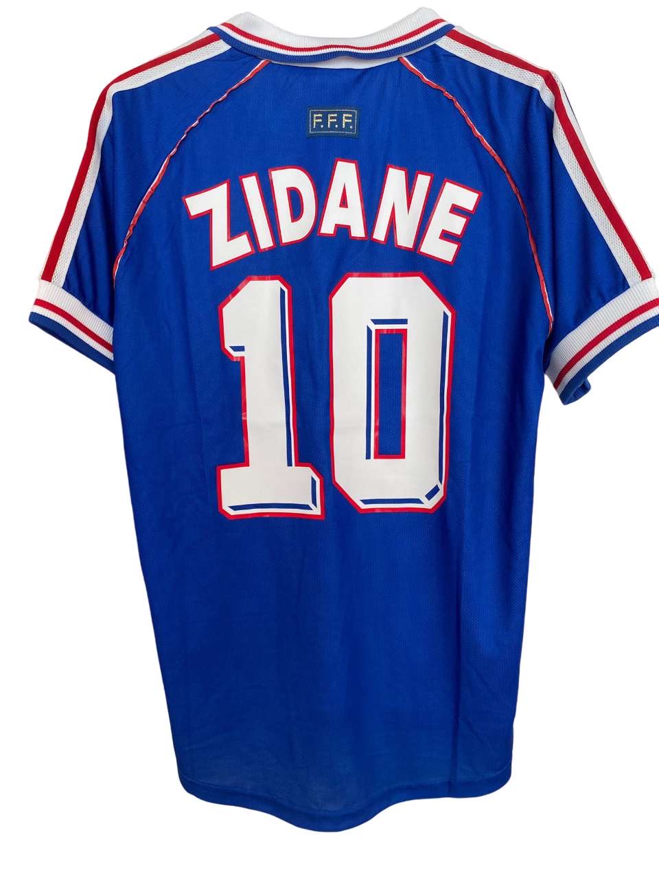 Maillot Zidane Numéro 10 - Équipe de France 1998 manches courtes 