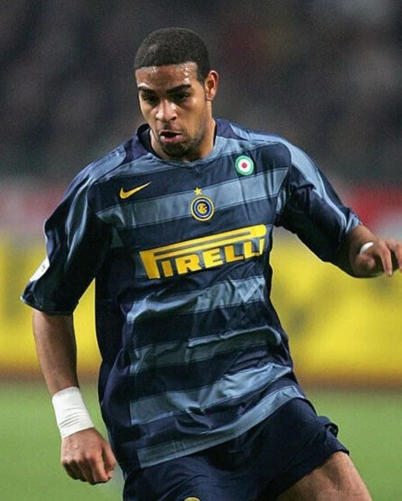 Maillot Adriano Numéro 10 - Inter Milan 2004-2005