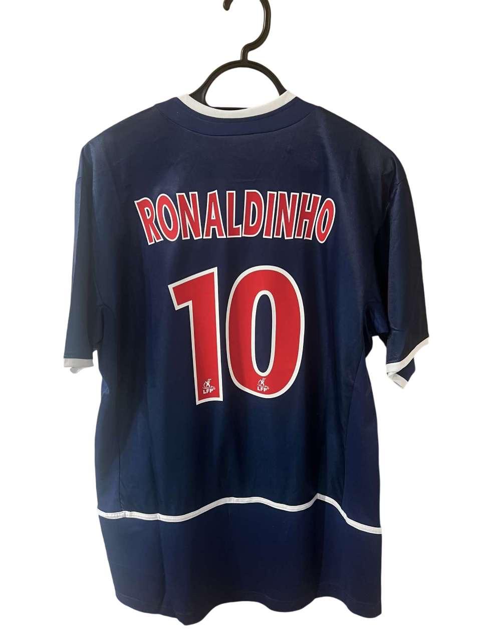 Maillot Ronaldinho Numéro 10 - Paris Saint-Germain 2002-2003