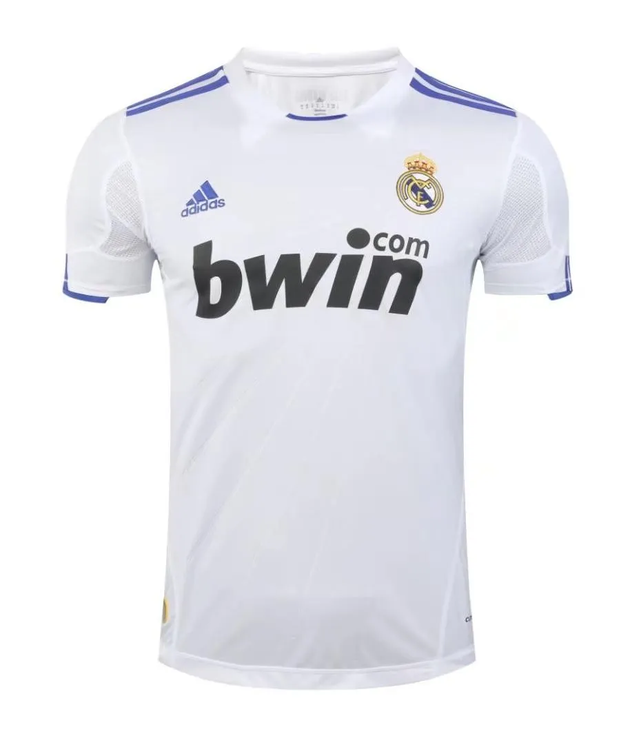 2010-2011 Real Madrid Maillot domicile manches courtes
