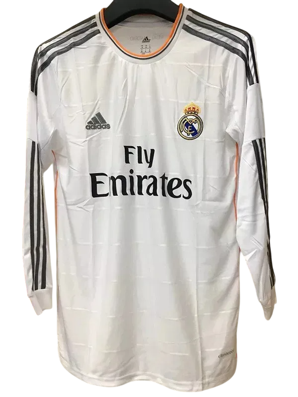 2013-2014 Real Madrid Maillot domicile manches longues