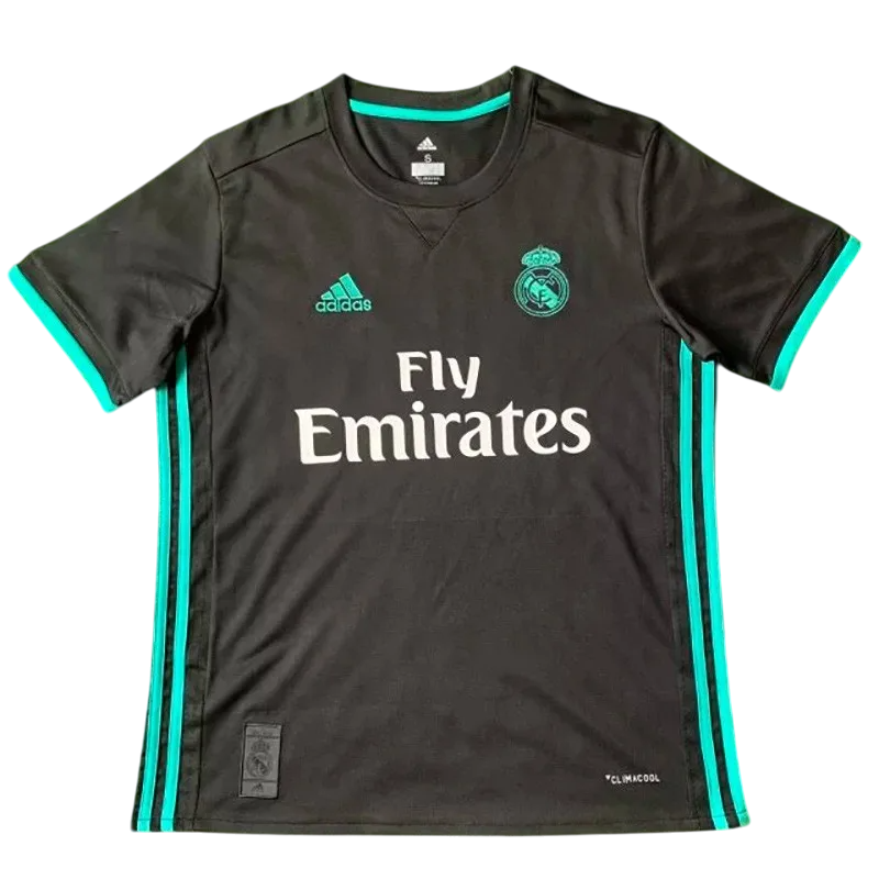 2017-2018 Real Madrid Maillot extérieur manches courtes