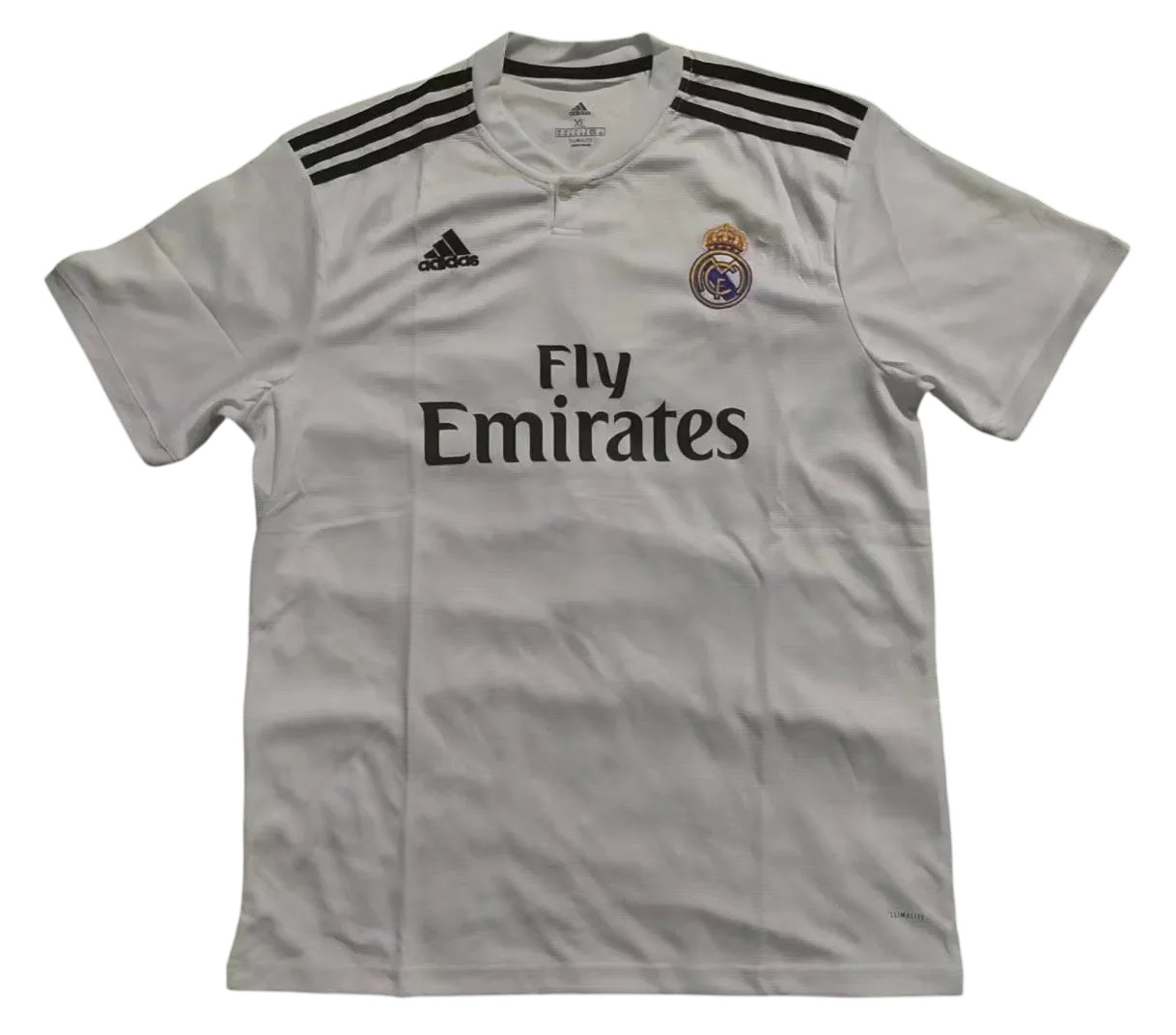 2018-2019 Real Madrid Maillot domicile manches courtes