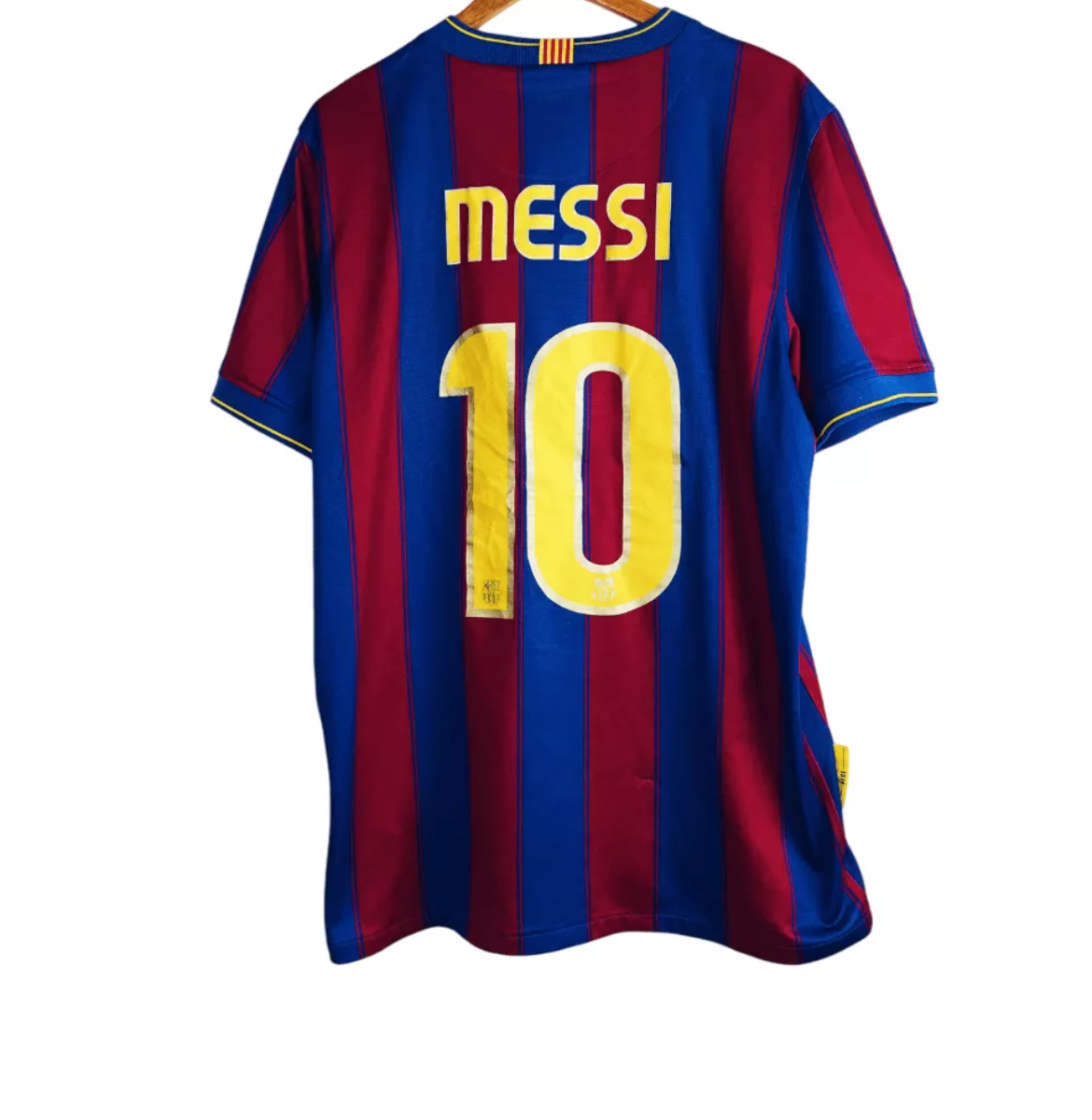 2009-2010 FC Barcelone Maillot Messi manches courtes