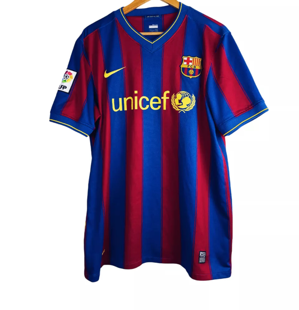 2009-2010 FC Barcelone Maillot Messi manches courtes