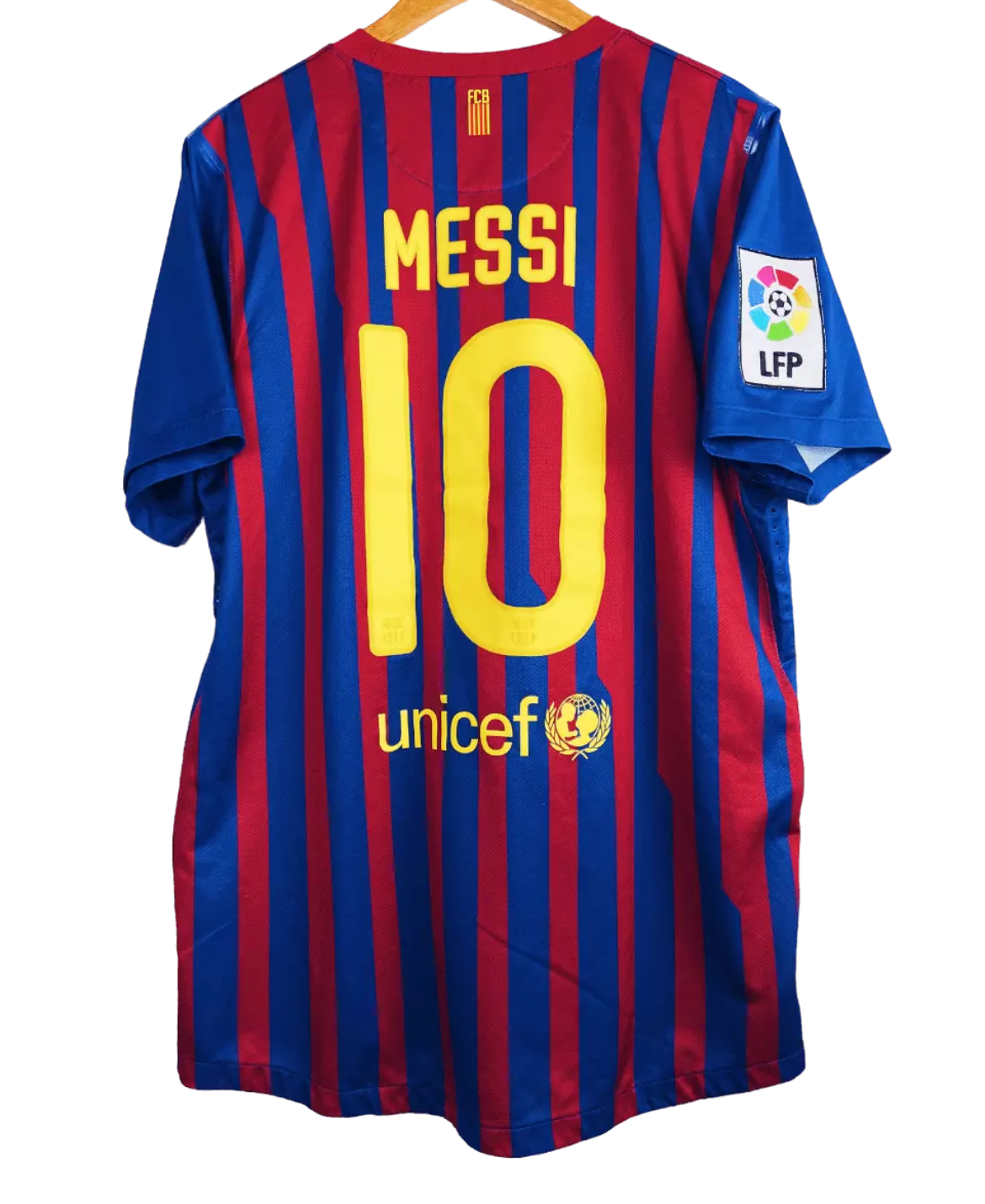 2011-2012 FC Barcelone Maillot Messi manches courtes