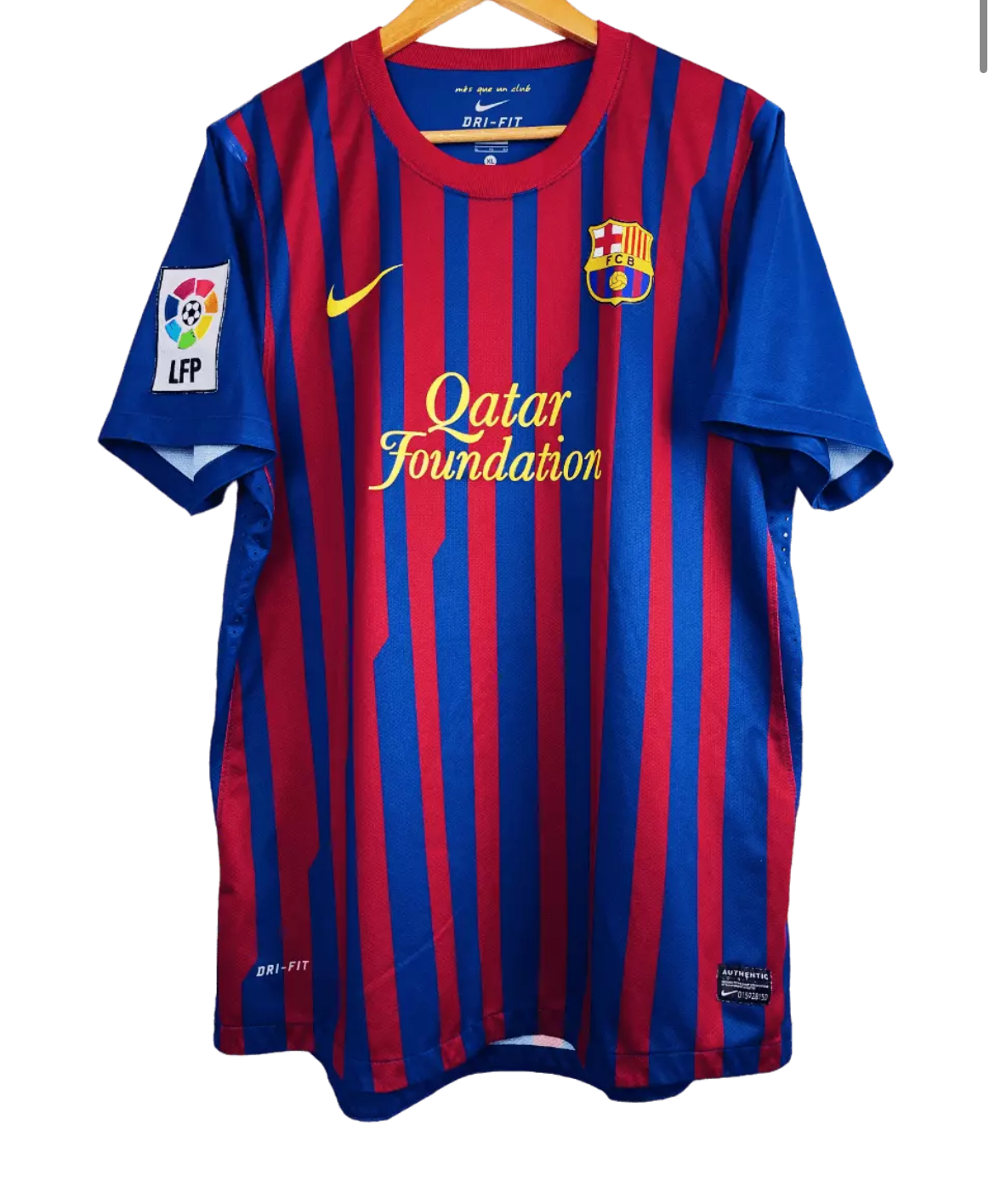 2011-2012 FC Barcelone Maillot Messi manches courtes
