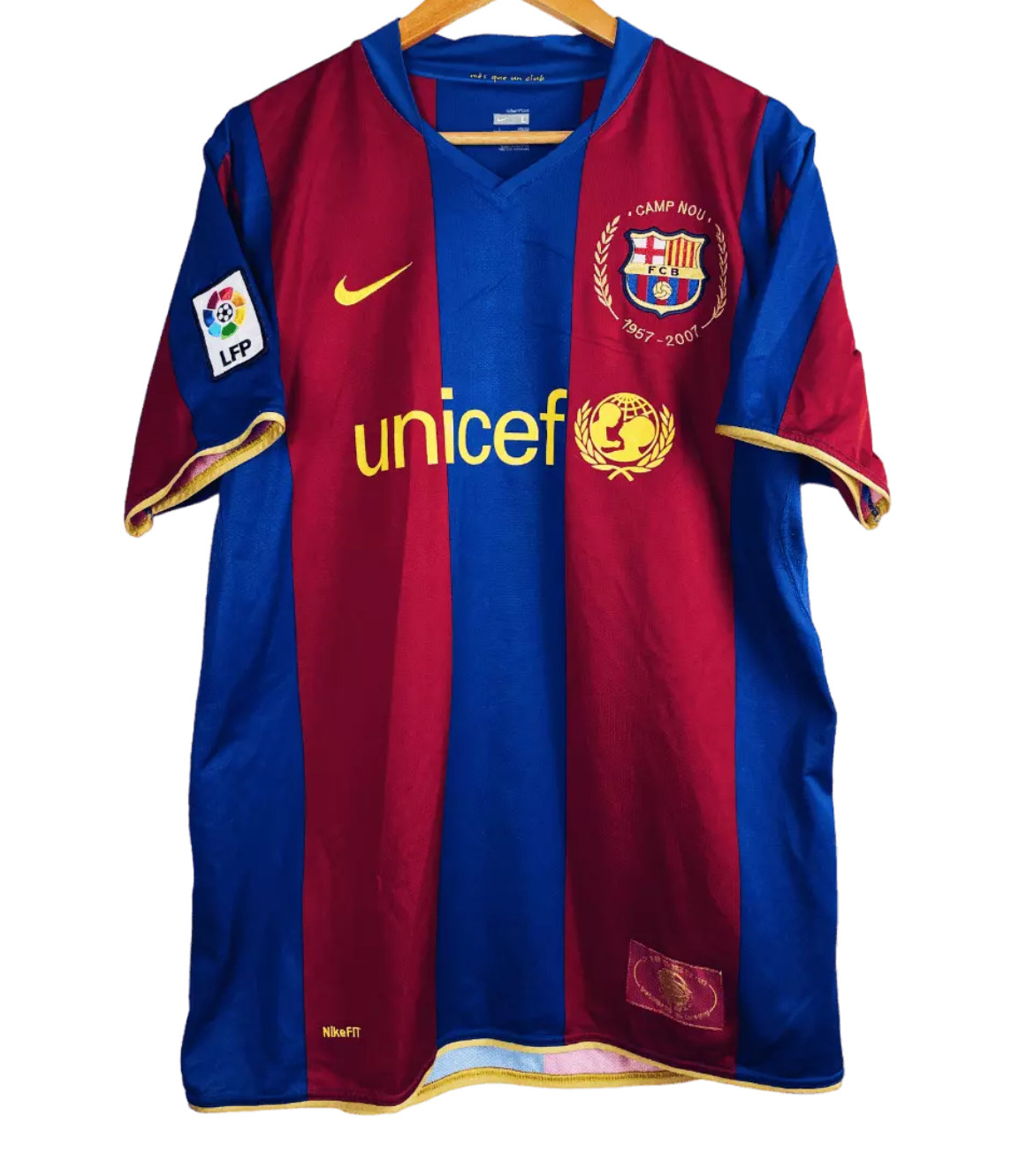 2007-2008 FC Barcelone Maillot Henry manches courtes