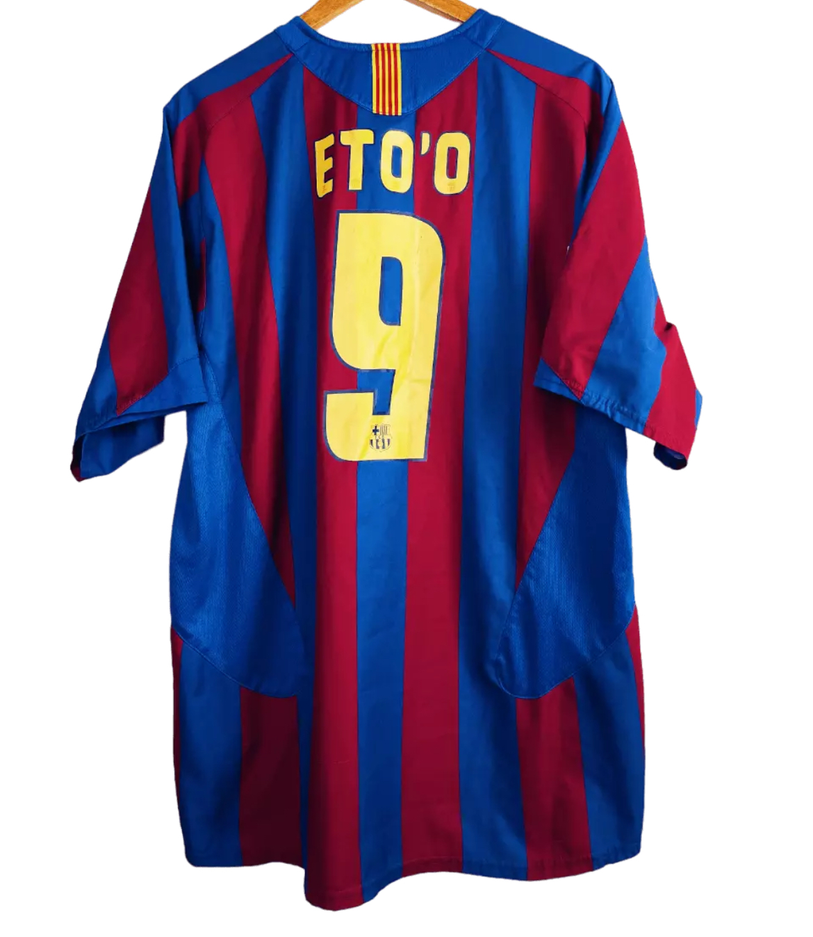 2005-2006 FC Barcelone Maillot Eto'o manches courtes