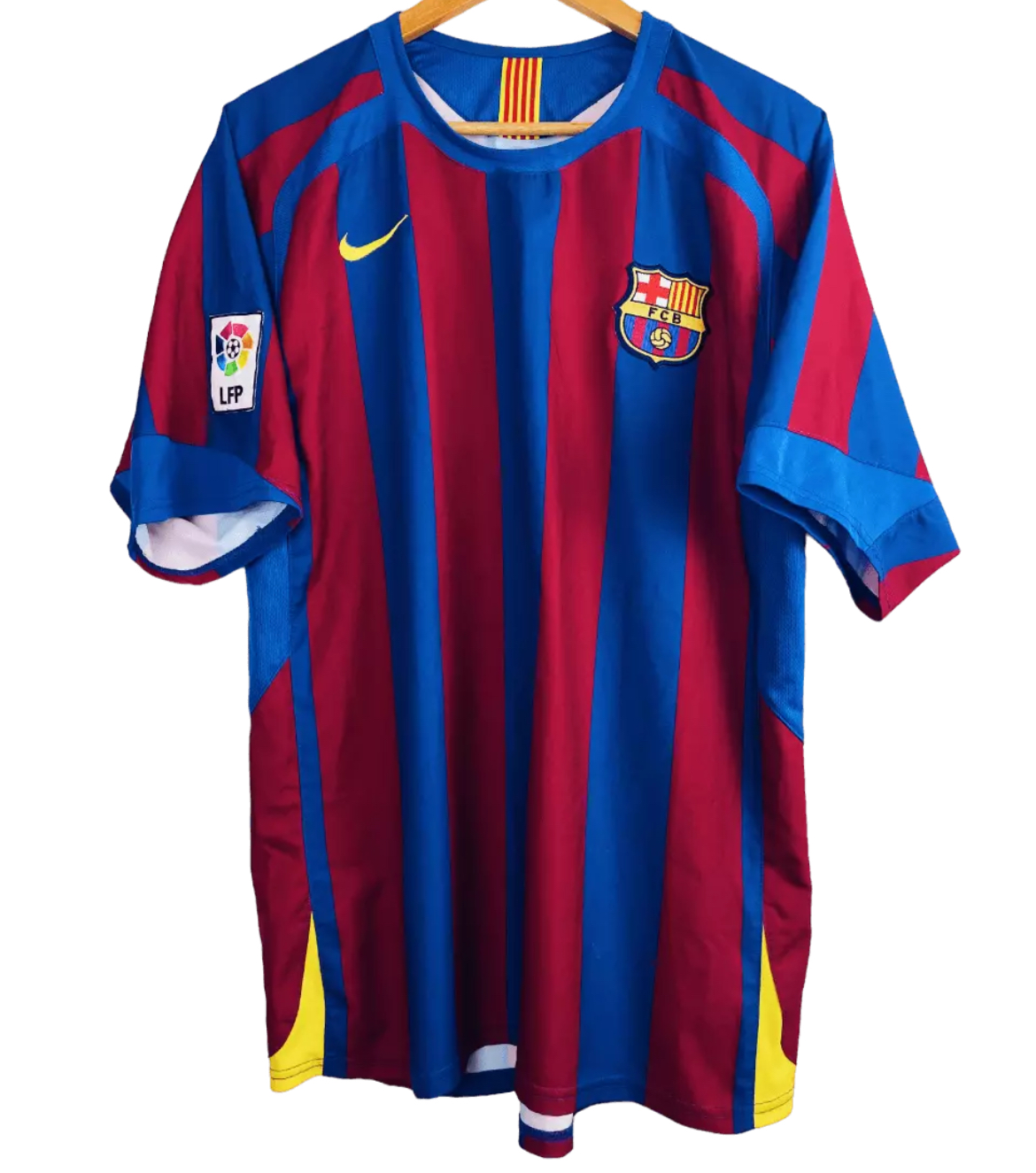 2005-2006 FC Barcelone Maillot Eto'o manches courtes