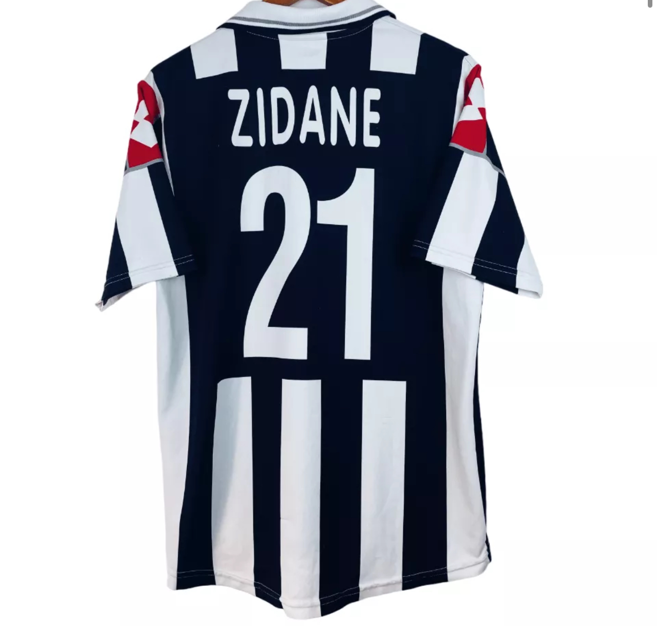 2000-2001 Juventus Maillot Zidane manches courtes