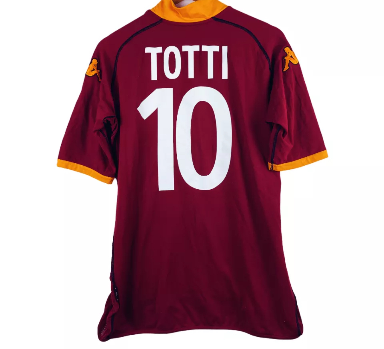 2002-2003 AS Roma Maillot Totti manches courtes