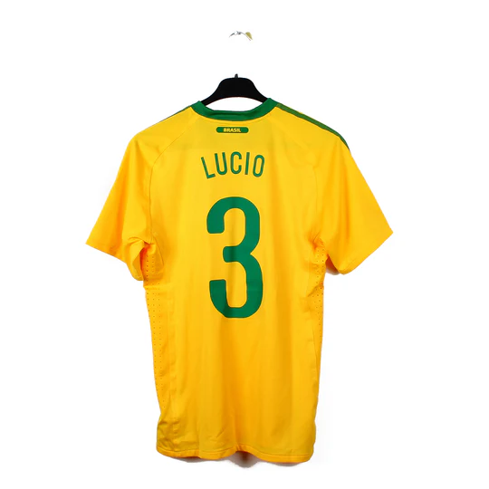 2010-2011 Brésil Maillot Lucio manches courtes