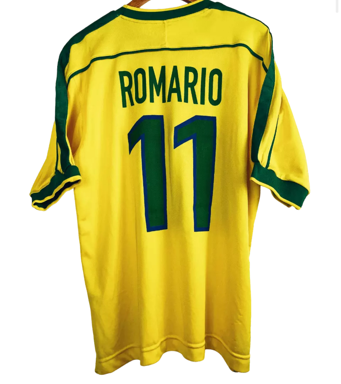 1998 Brésil Maillot Romario manches courtes