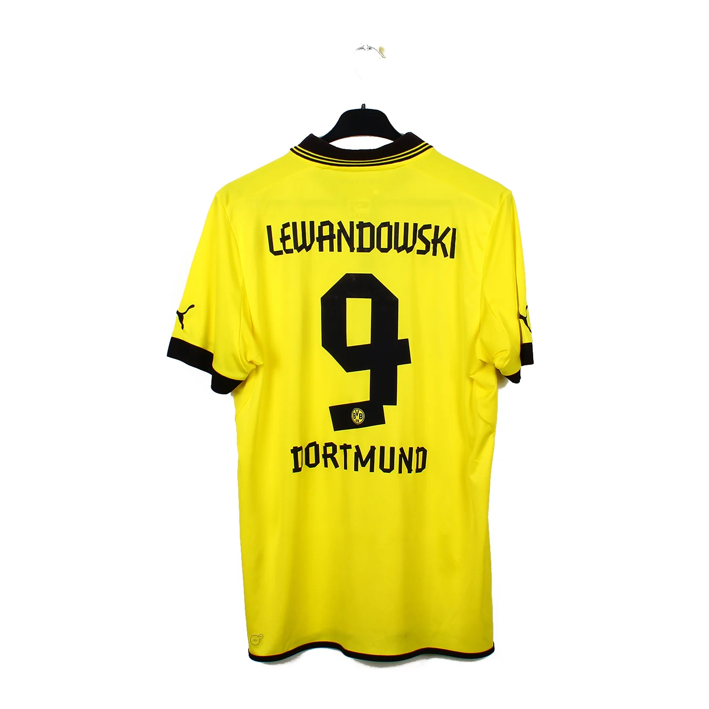 2012-2013 Borussia Dortmund Maillot Lewandowski manches courtes