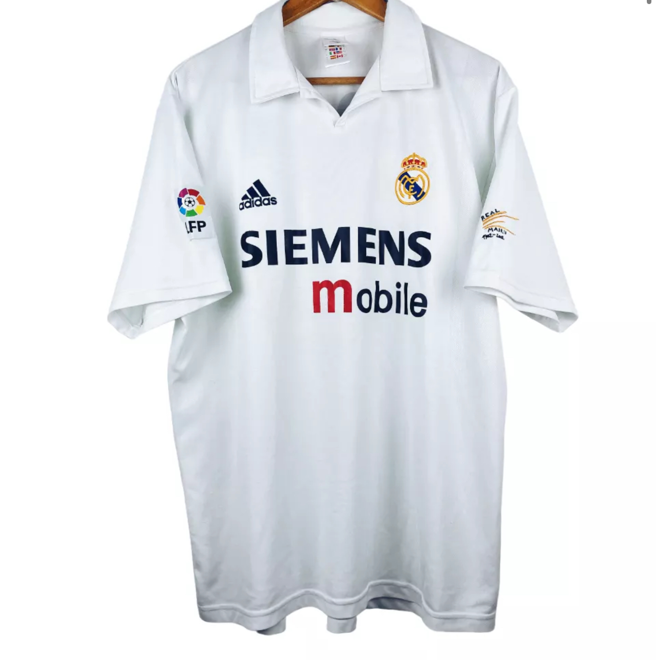 2002-2003 Real Madrid Maillot Zidane manches courtes