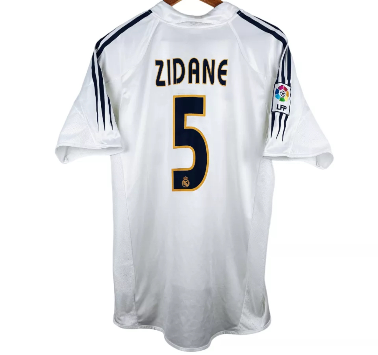 2004-2005 Real Madrid Maillot Zidane manches courtes