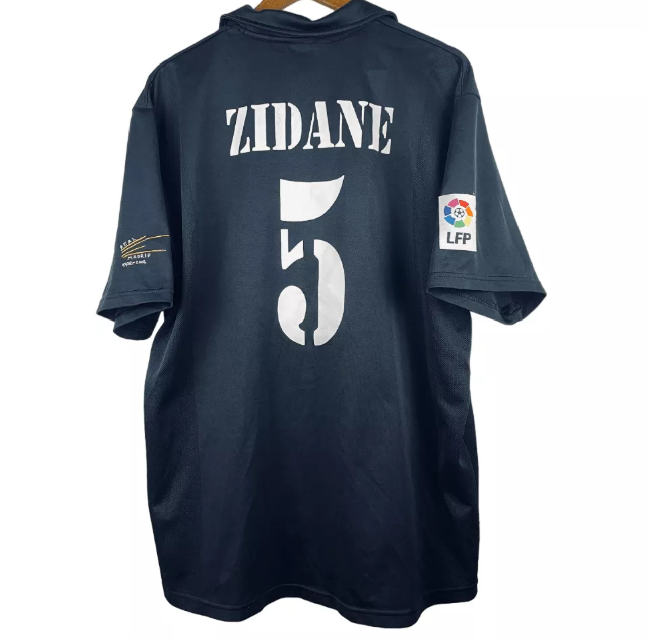 2002-2003 Real Madrid Maillot Zidane manches courtes