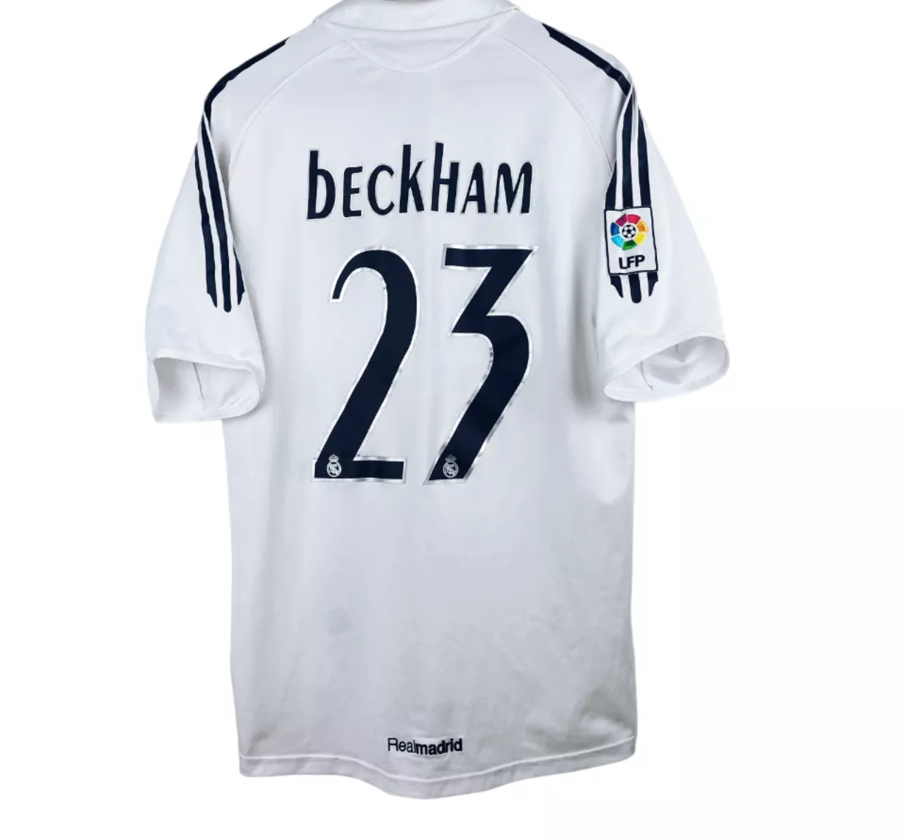 2005-2006 Real Madrid Maillot Beckham manches courtes