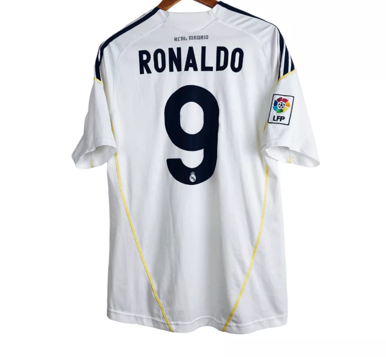 2009-2010 Real Madrid Maillot Beckham manches courtes