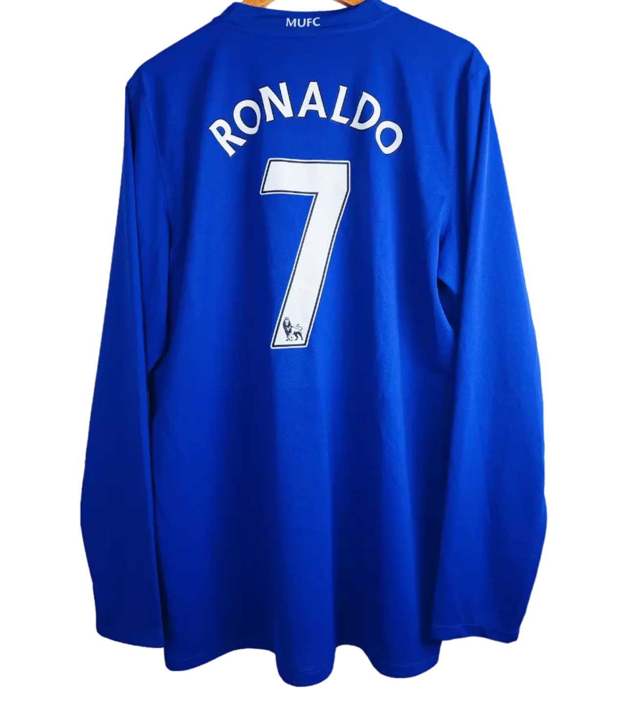 2008-2009 Manchester United Maillot Ronaldo manches longues