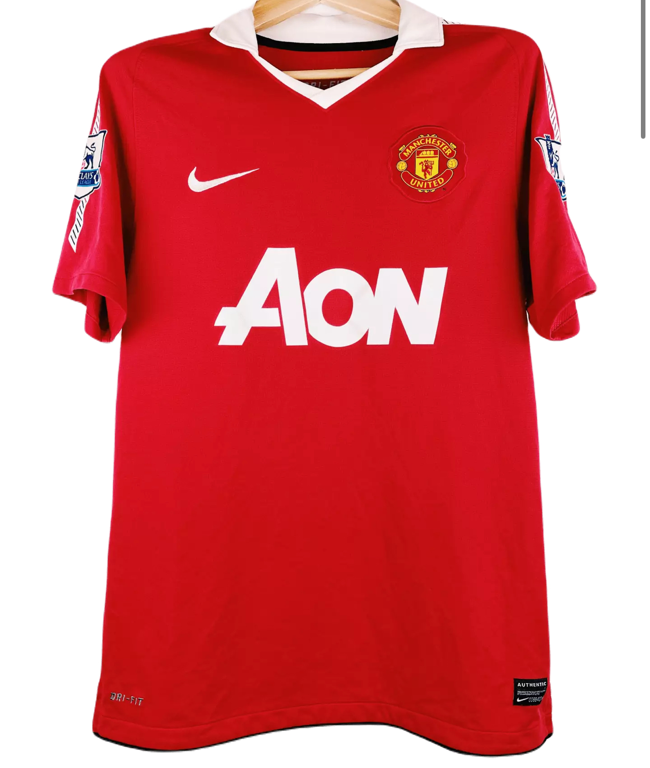 2010-2011 Manchester United Maillot Scholes manches courtes 