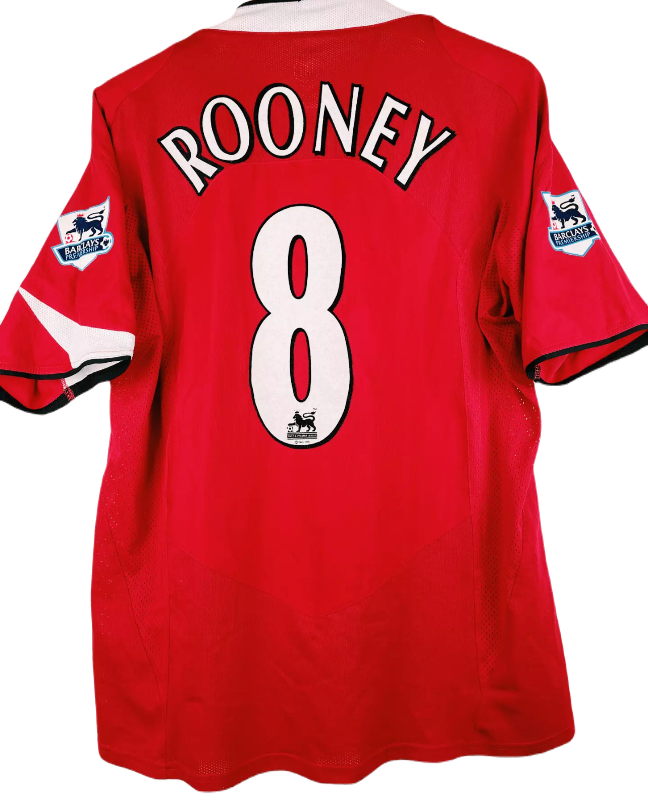 2004-2006 Manchester United Maillot Rooney manches courtes 
