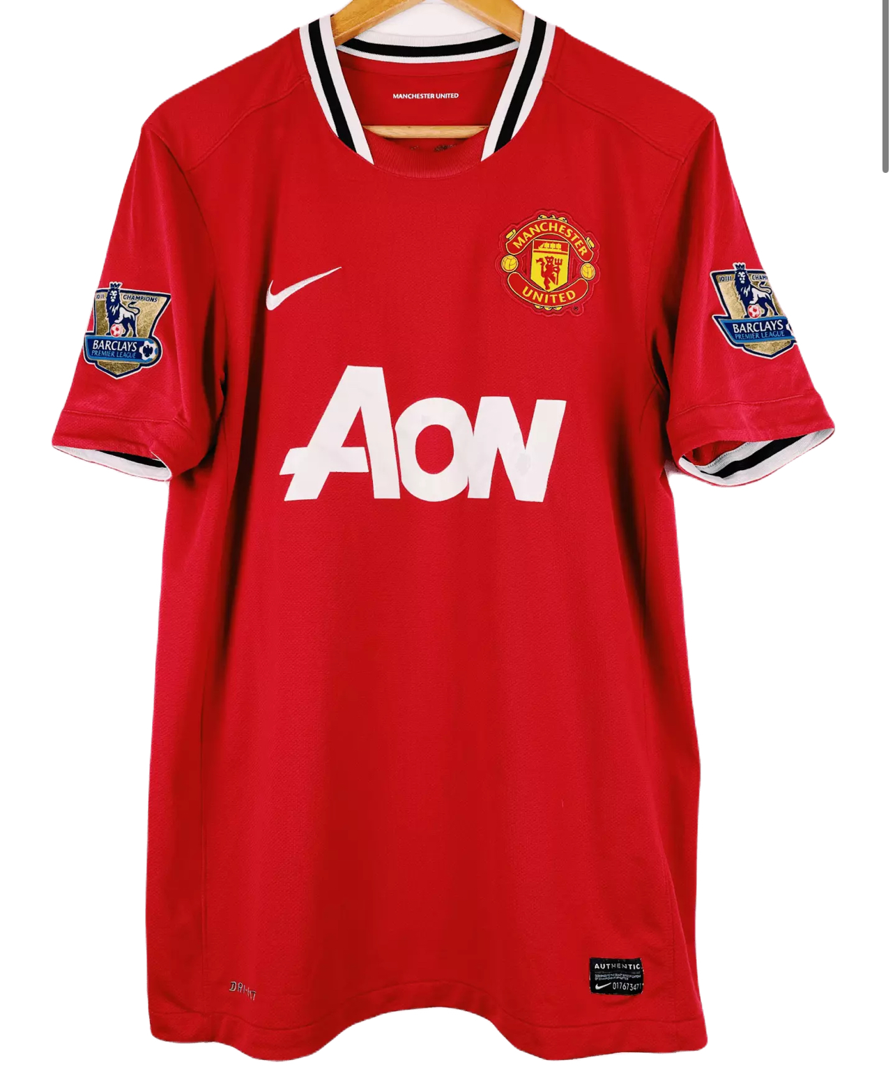2004-2006 Manchester United Maillot Rooney manches courtes 