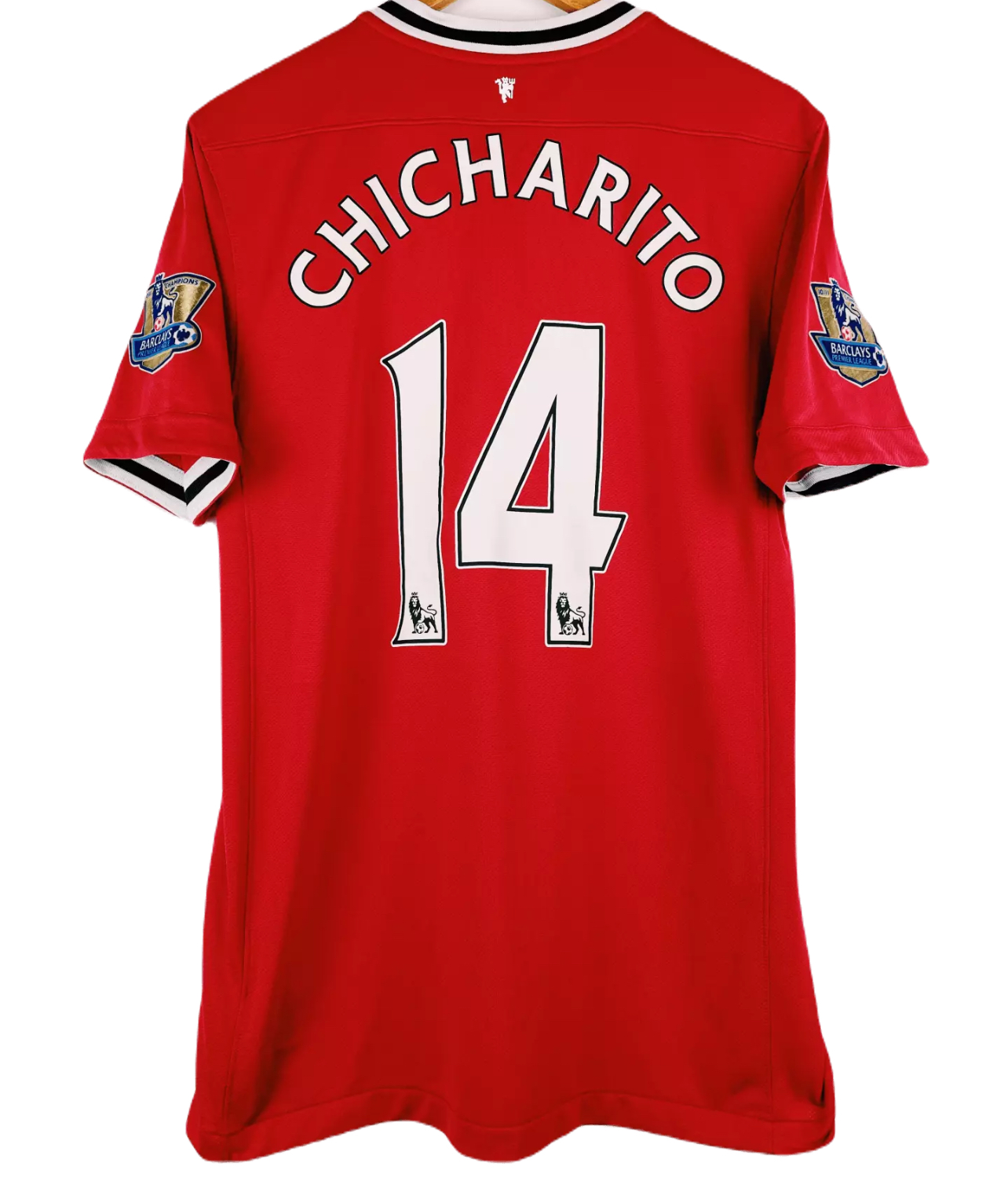 2010-2011 Manchester United Maillot Chicharito manches courtes 