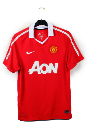 2010-2011 Manchester United Maillot Rooney manches courtes 