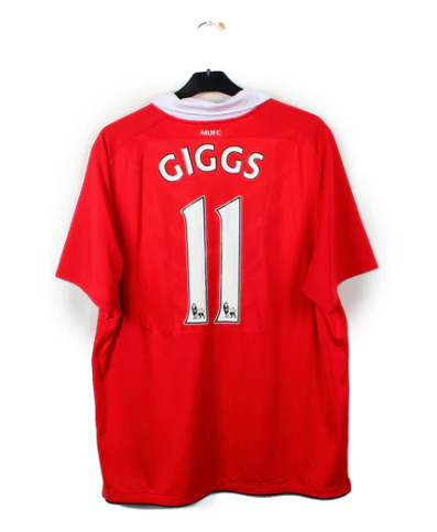 2010-2011 Manchester United Maillot Giggs manches courtes 