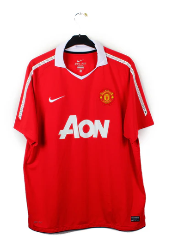 2010-2011 Manchester United Maillot Giggs manches courtes 