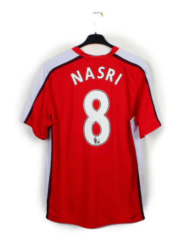 2008-2010 Arsenal Maillot Nasri manches courtes 