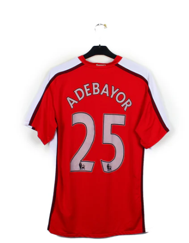 2008-2010 Arsenal Maillot Adebayor manches courtes 