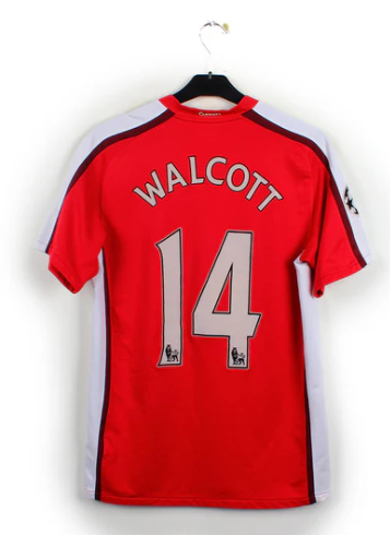 2008-2010 Arsenal Maillot Walcott manches courtes 
