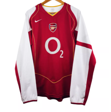 2004-2005 Arsenal Maillot Henry manches longues