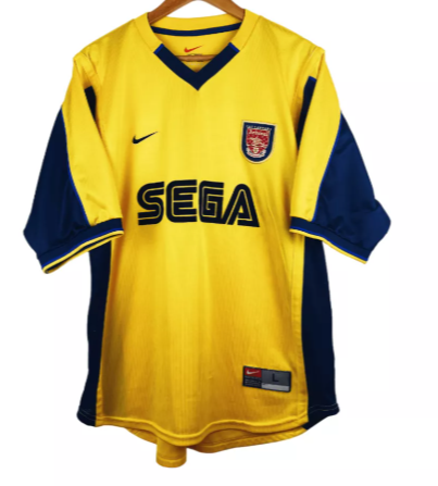 1999-2000 Arsenal Maillot Henry manches courtes 