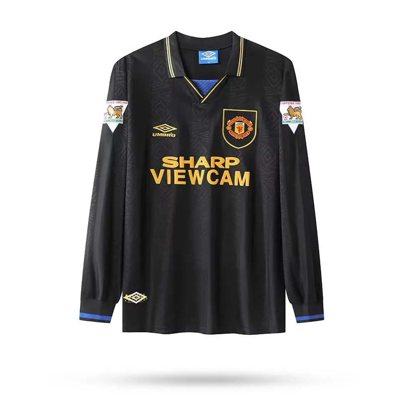 1993-1994 Manchester United maillot manches longues