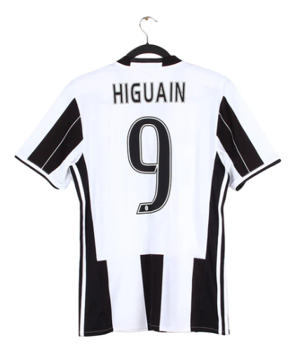 2016-2017 Juventus Maillot Higuain manches courtes