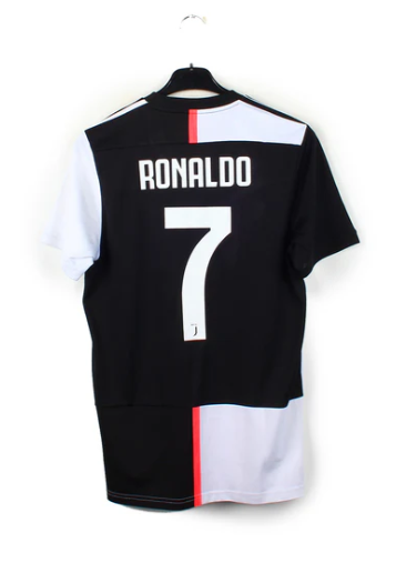 2019-2020 Juventus Maillot Ronaldo manches courtes