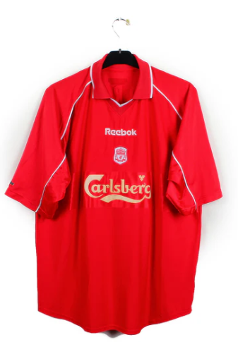 2000-2002 Liverpool Gerrard manches courtes