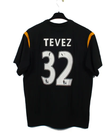 2009-2010 Manchester City Maillot Tevez manches courtes