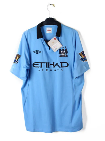 2012-2013 Manchester City Maillot Maicon manches courtes