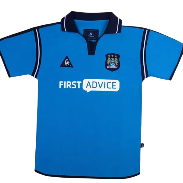 2002-2003 Manchester City Maillot Anelka manches courtes