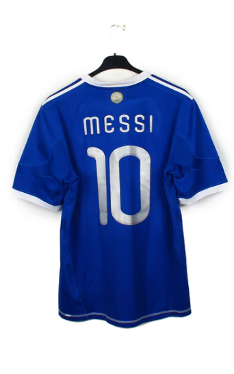 2010-2011 Argentine Maillot Messi manches courtes