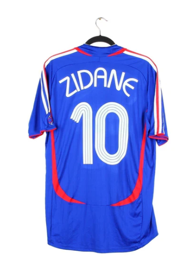 2006 France Maillot Zidane manches courtes