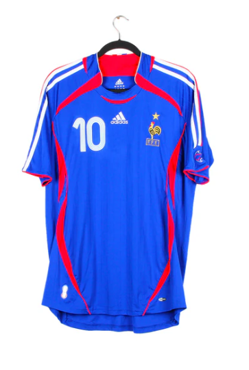 2006 France Maillot Zidane manches courtes