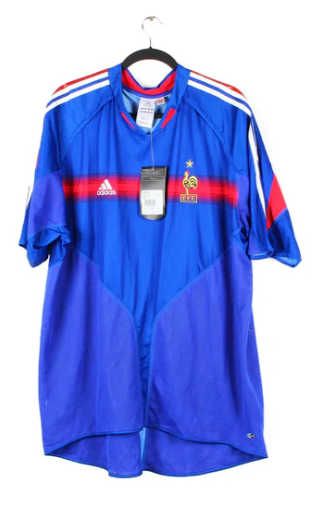 2004 France Maillot Zidane manches courtes