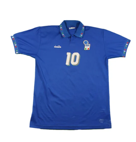 1994-1995 Italie Maillot Baggio manches courtes