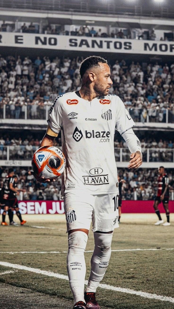 2025 Santos FC Maillot Neymar JR manches courtes